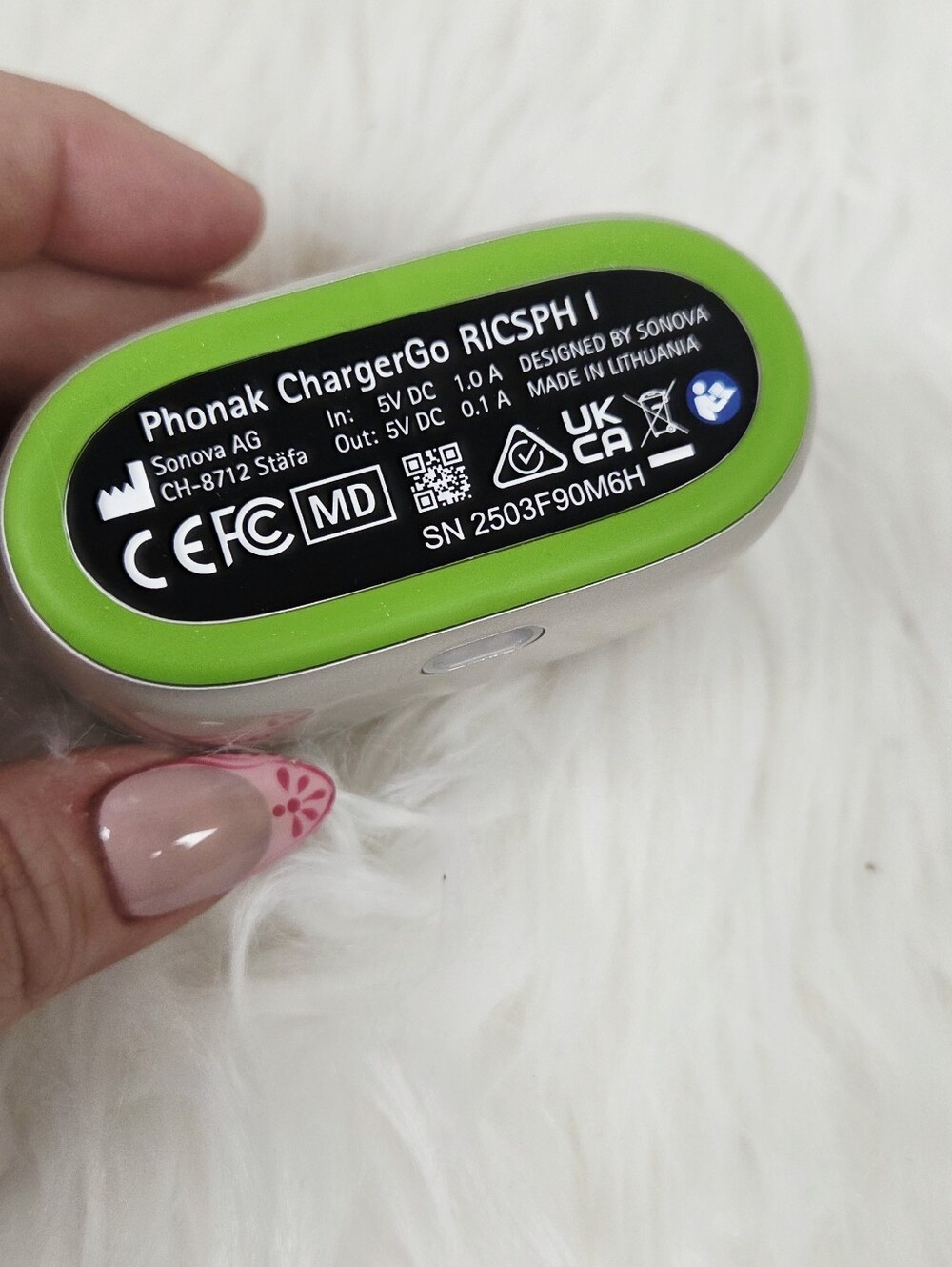 Phonak Ricsph1 hearing Aid Charging Case New In Box $150 - Picture 6 of 10
